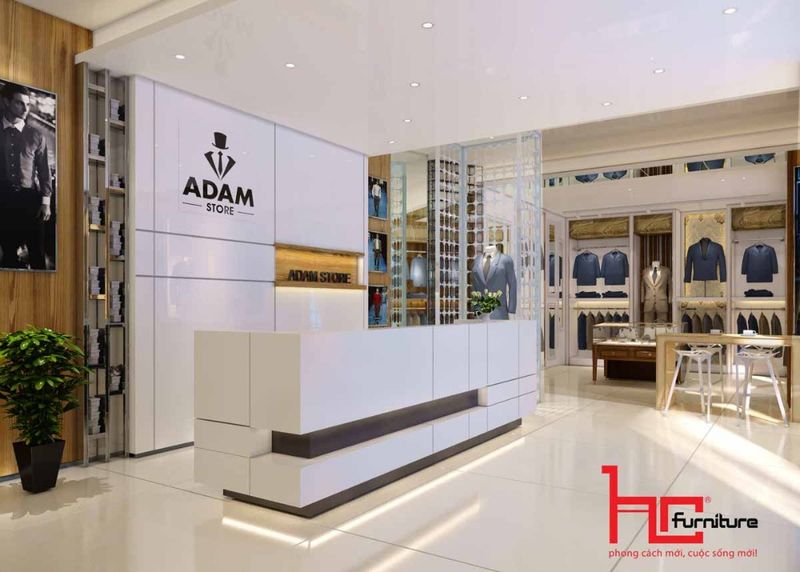 Quầy lễ tân Adam store