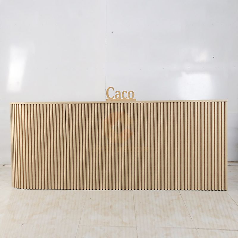 Đóng Quầy Lễ Tân Gỗ Công Nghiệp 6 Phong cách hiện đại