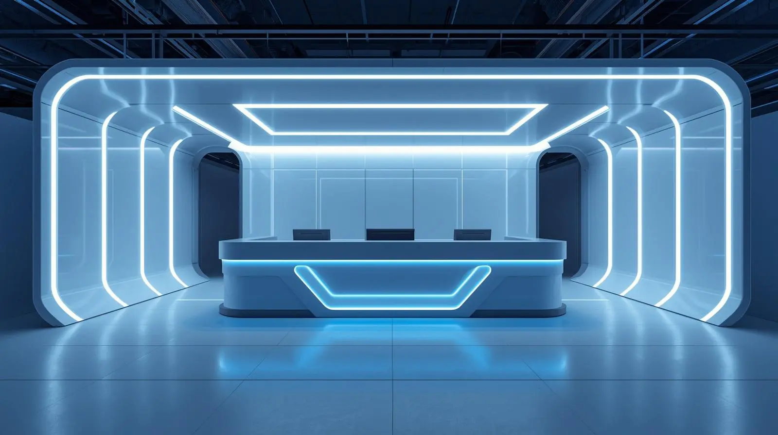 Bàn lễ tân 6 Ban le tan 1