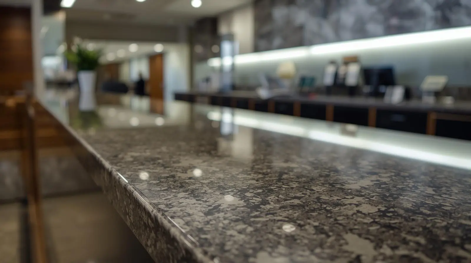 Bàn lễ tân 9 Ban le tan 4