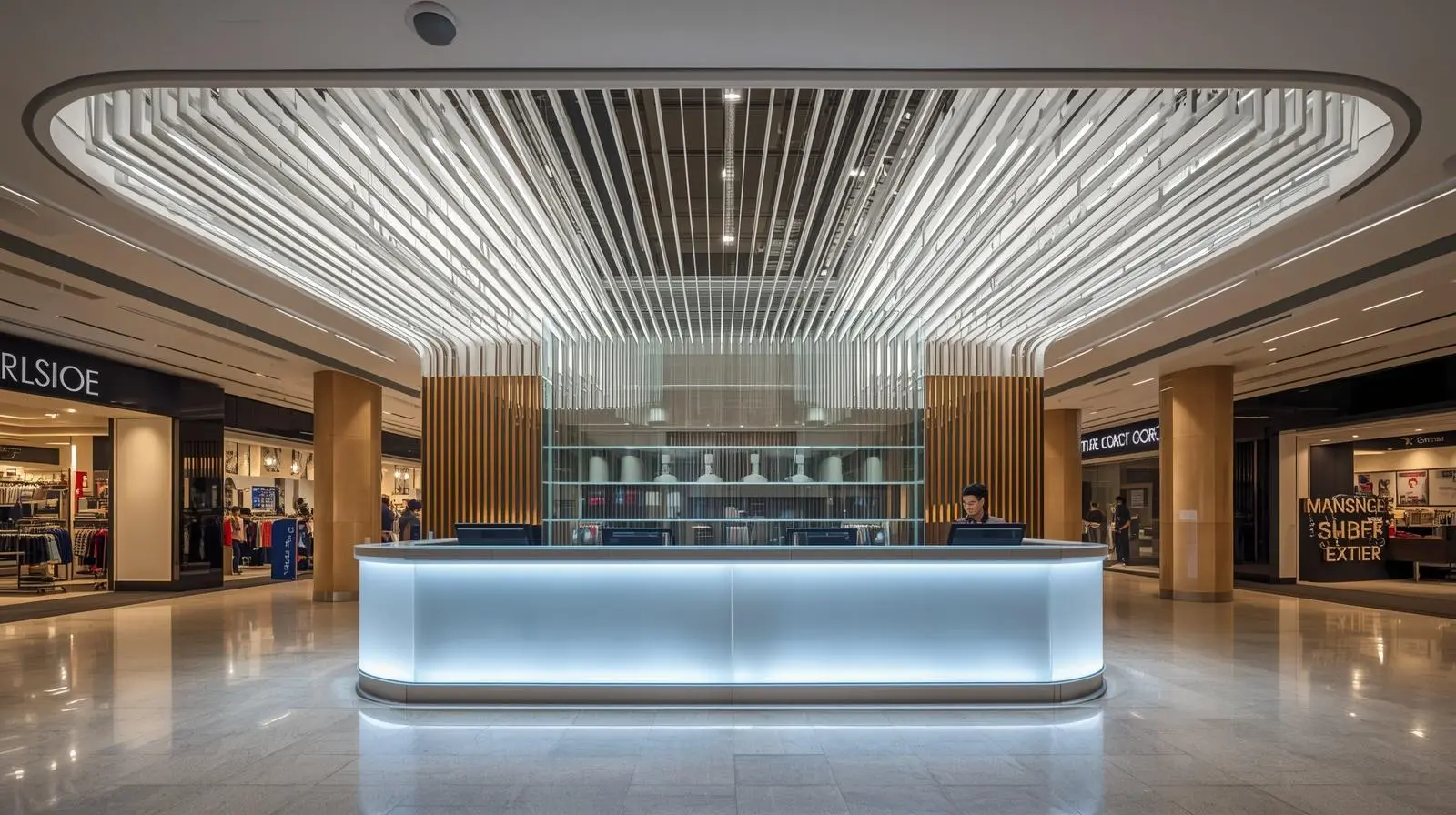 Bàn lễ tân 10 Ban le tan 5