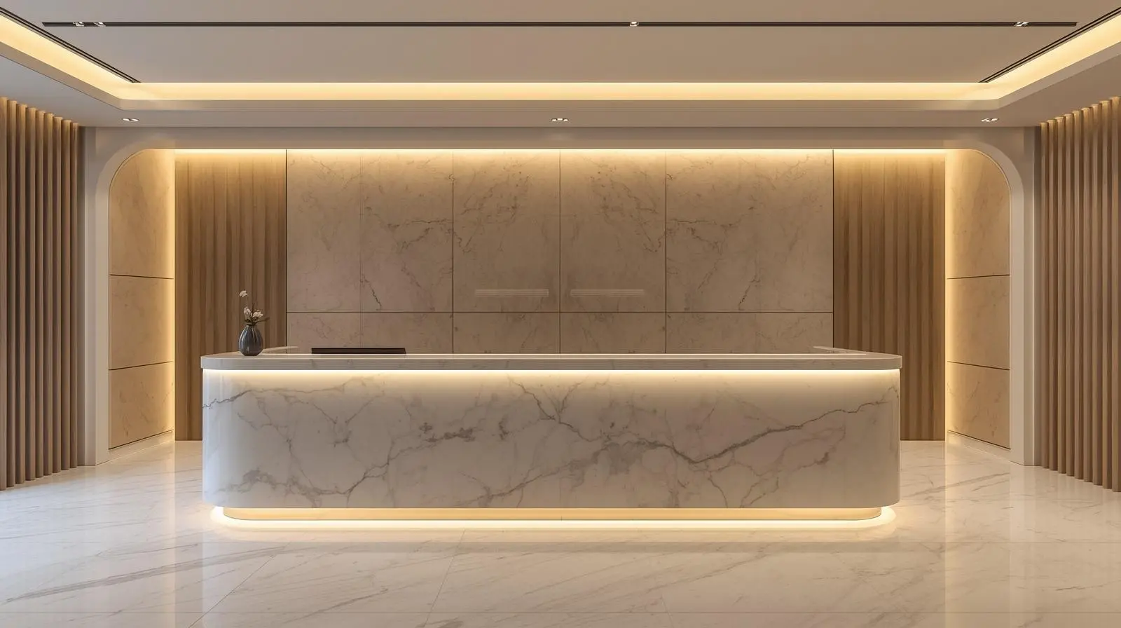 Đặt đóng quầy lễ tân theo kích thước 6 Dat dong quay le tan theo kich thuoc 1