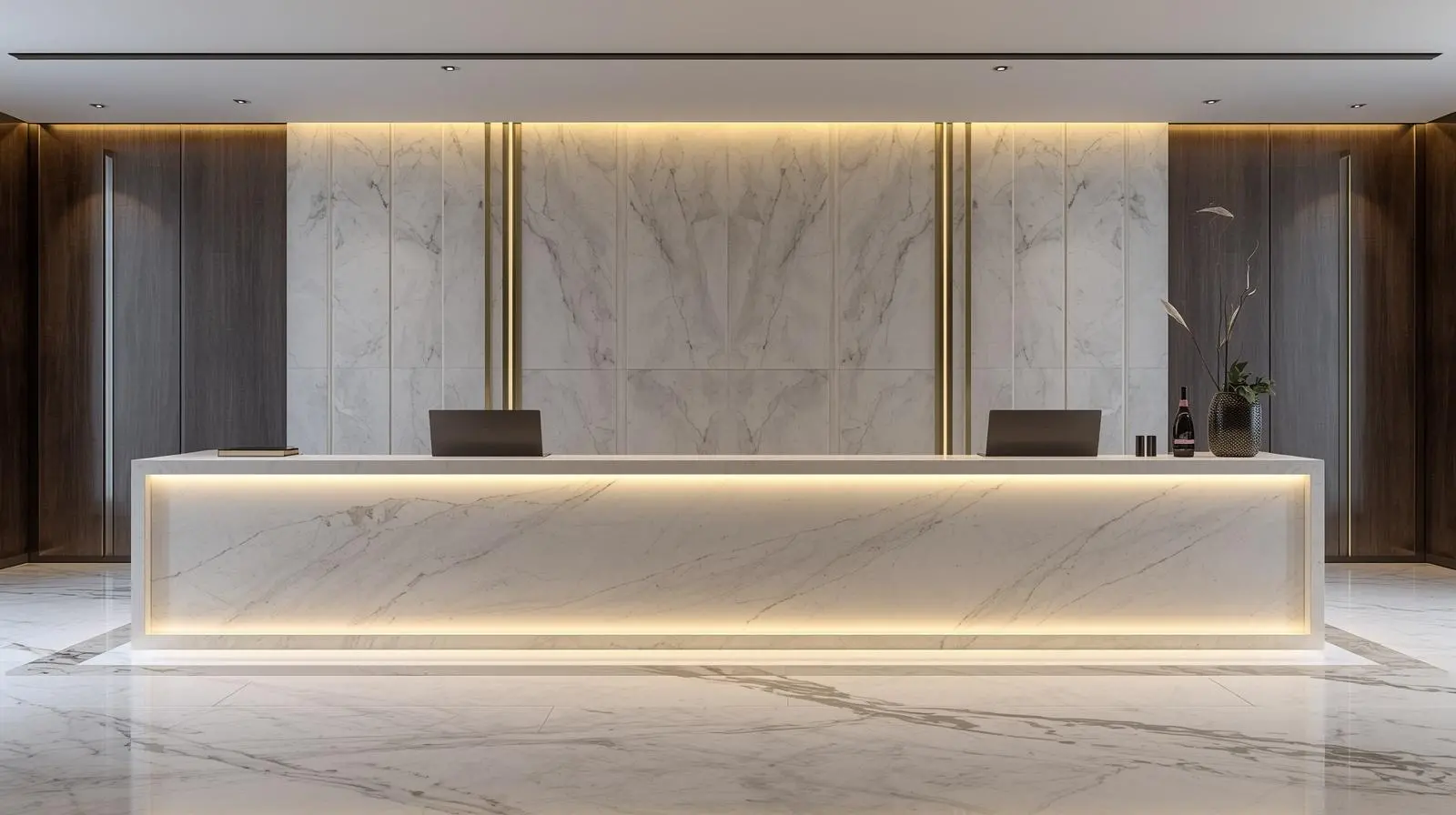 Đặt đóng quầy lễ tân theo kích thước 7 Dat dong quay le tan theo kich thuoc 2