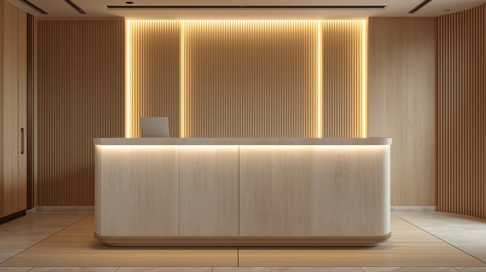 Mẫu Quầy Lễ Tân Đẹp 1