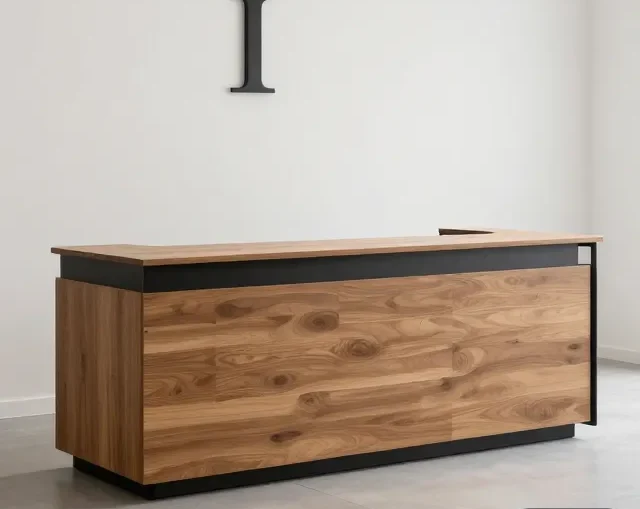 Mẫu quầy lễ tân 2026 8 Mau quay le tan 2026 3 e1777342011488