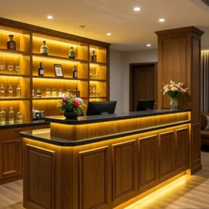 Quầy lễ tân cao cấp xu hướng mới (1)