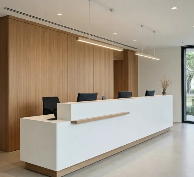 Quầy lễ tân giá rẻ tại tphcm 6 Quay le tan gia re tai tphcm 1 e1777278972847