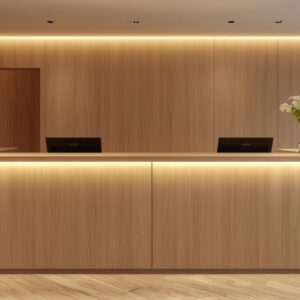 Quầy lễ tân giá xưởng (2)