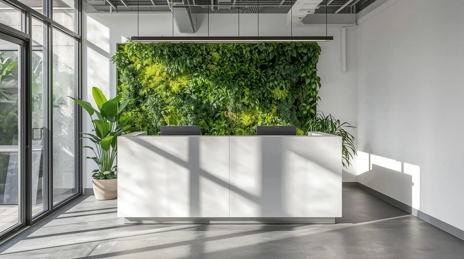 Quầy lễ tân giá xưởng 9 Quay le tan gia xuong 4