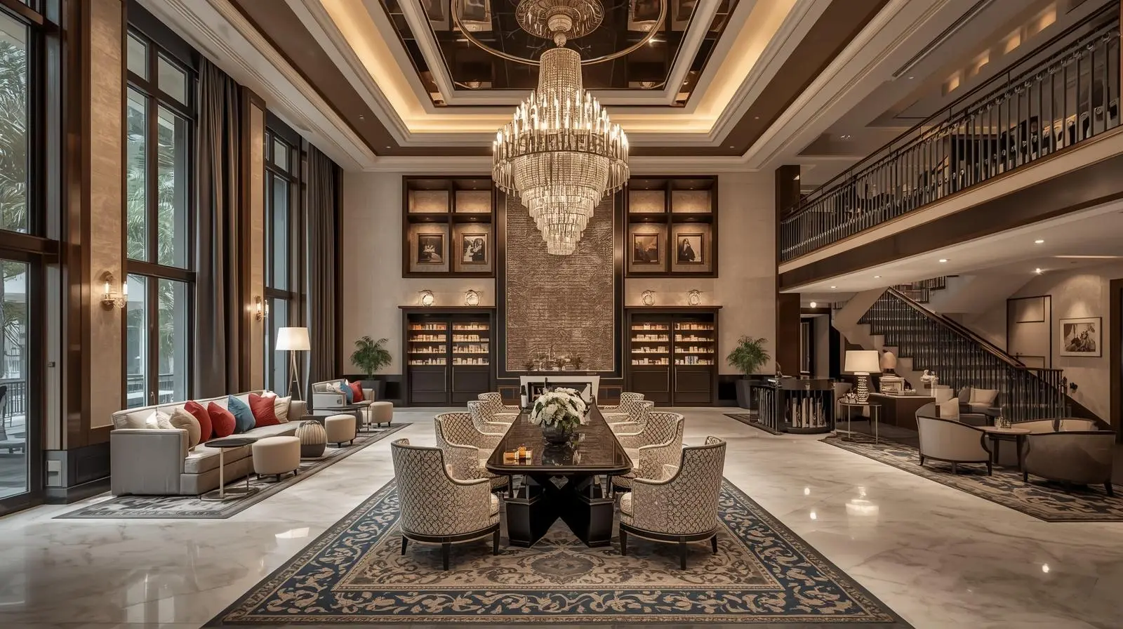 Quầy lễ tân phong cách châu Âu 10 Quay le tan phong cach chau Au 5