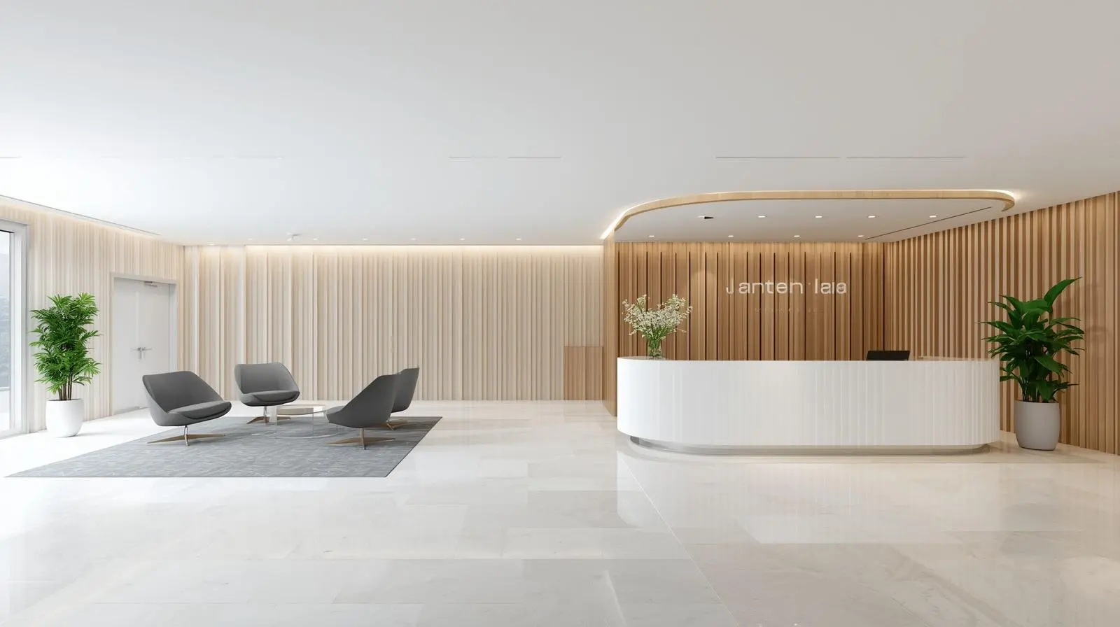 Quầy lễ tân tân cổ điển 7 Quay le tan tan co dien 2