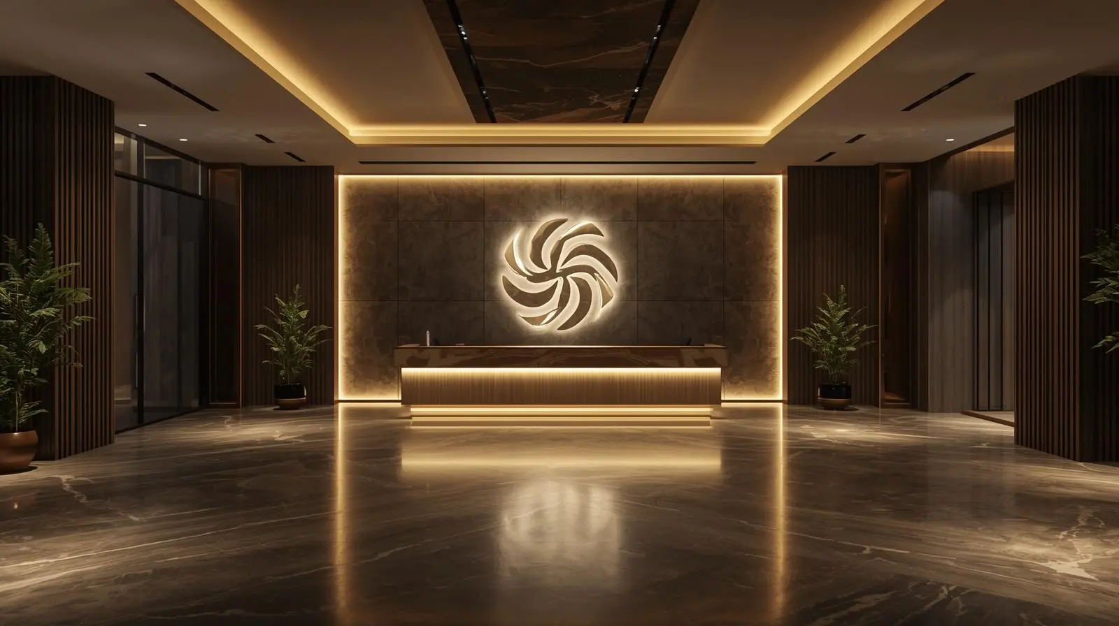 Quầy lễ tân thông minh 8 Quay le tan thong minh 3