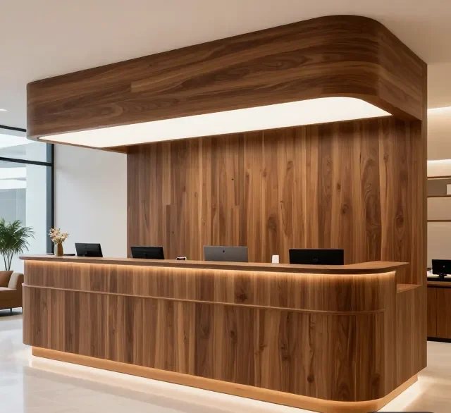 Quầy lễ tân tiện lợi 7 Quay le tan tien loi 2 e1777345294578