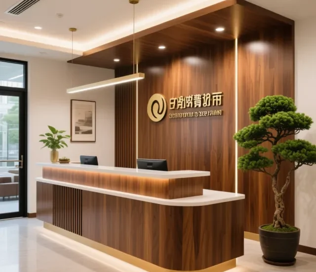 Quầy lễ tân tiện lợi 9 Quay le tan tien loi 4 e1777345538856