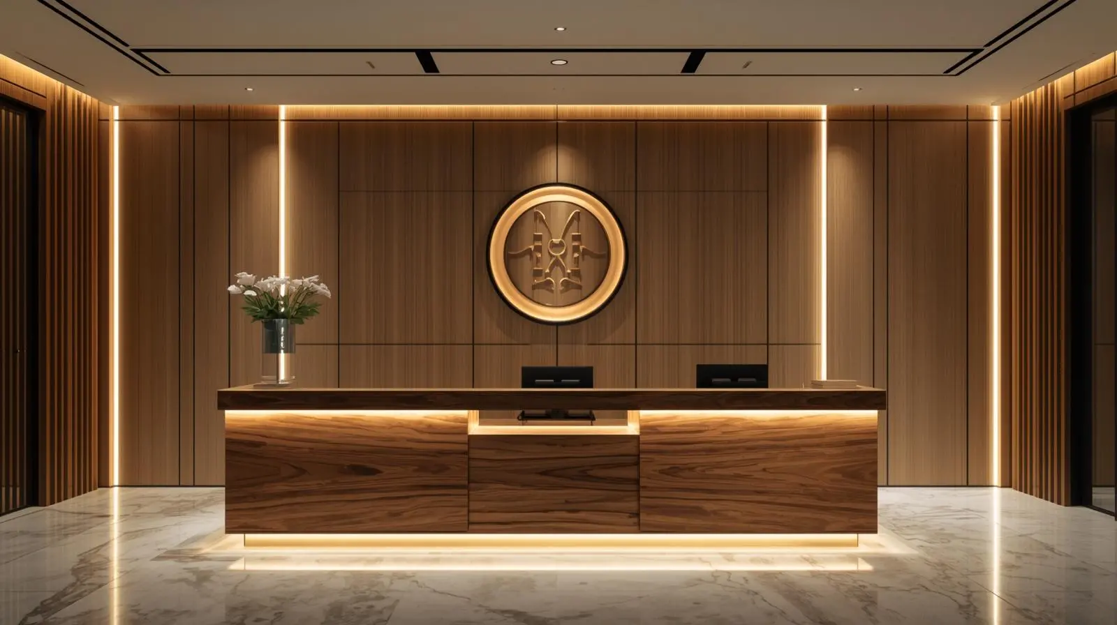 Thi công khu tiếp tân chuyên nghiệp 8 Thi cong khu tiep tan chuyen nghiep 3