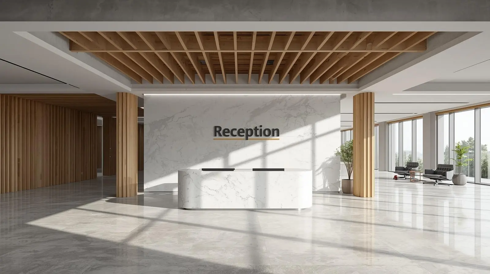 Thi công khu tiếp tân chuyên nghiệp 9 Thi cong khu tiep tan chuyen nghiep 4