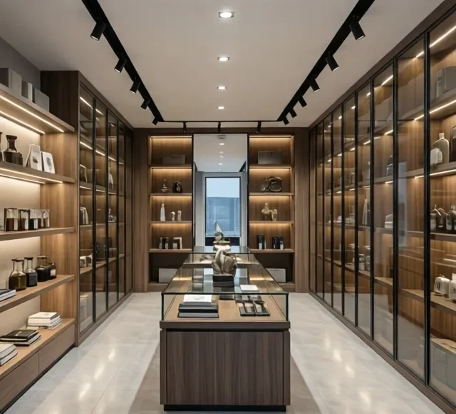 Thi công nội thất showroom 7 Thi cong noi that showroom 2 e1777262784765