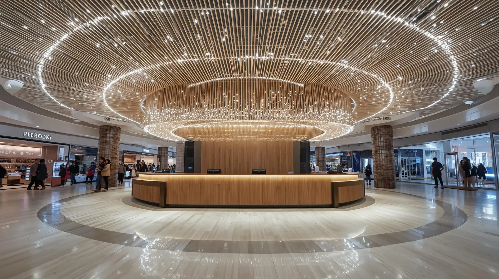 Thi công quầy lễ tân giá rẻ 7 Thi cong quay le tan gia re 2