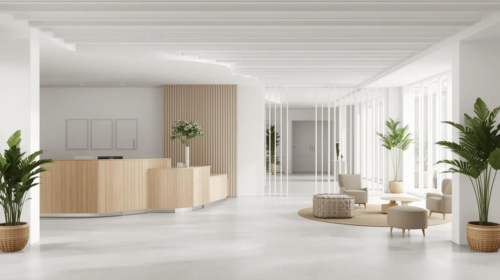 Thiết kế quầy lễ tân đẹp 2025 7 Thiet ke quay le tan dep 2025 2