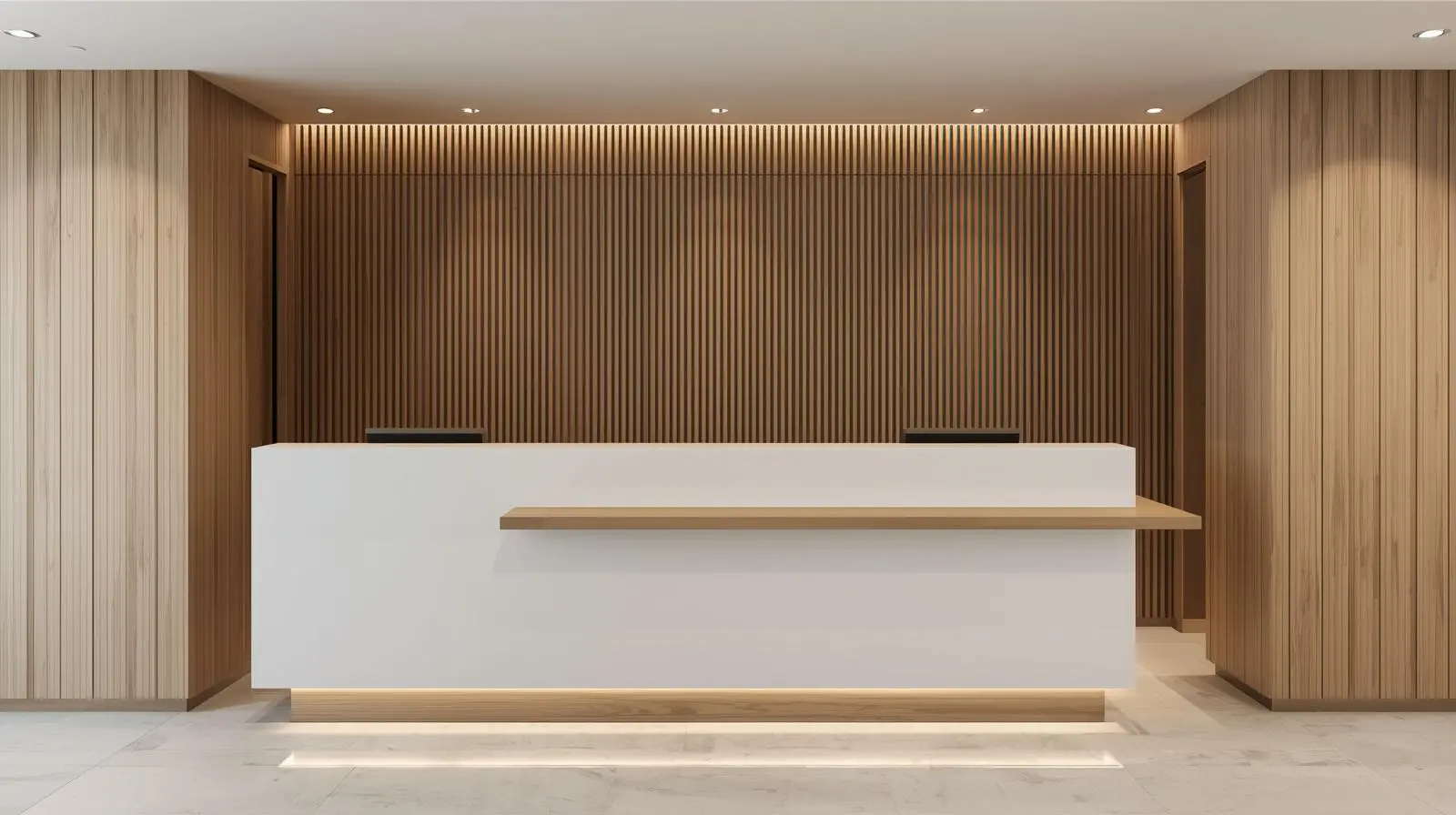 Thiết kế quầy lễ tân đẹp chuyên nghiệp 10 Thiet ke quay le tan dep chuyen nghiep 5