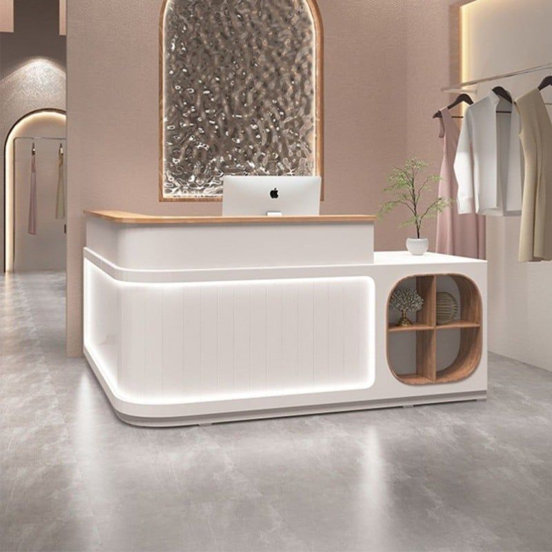Quầy Lễ Tân Chữ L Cho Spa 6 Ảnh 1