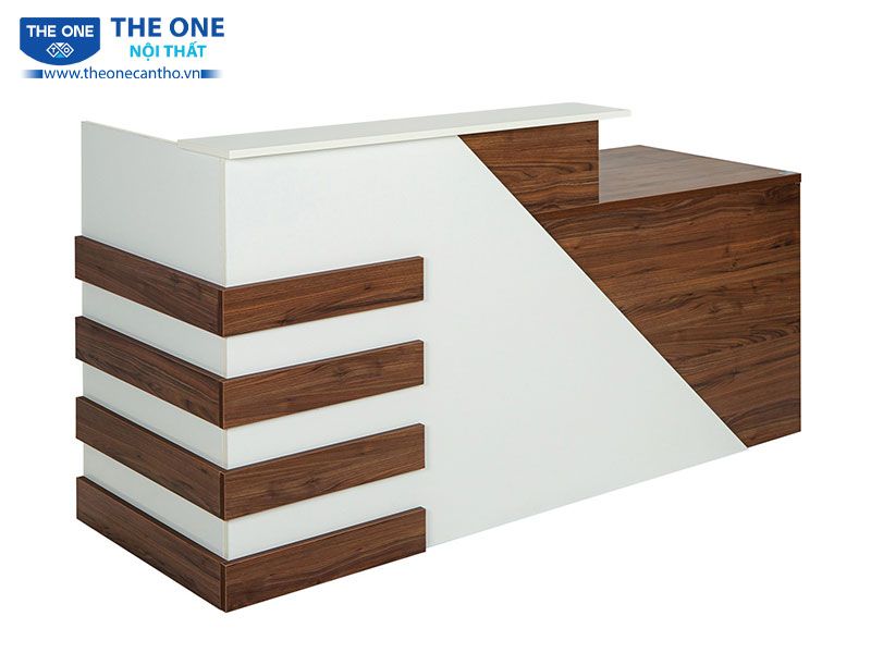 Quầy Lễ Tân Chữ L Cần Thơ 7 Quầy lễ tân chữ L đa năng