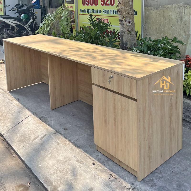 Quầy Lễ Tân Theo Yêu Cầu 4 Hình ảnh quầy lễ tân nội thất hải dạng 2
