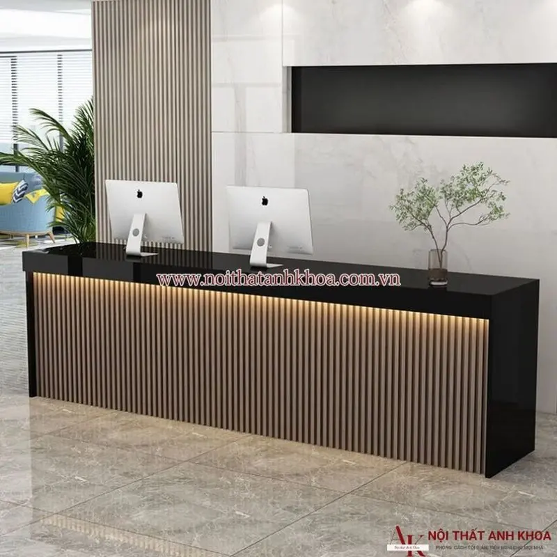 Quầy lễ tân đẹp giá rẻ 5 quầy lễ tân văn phòng đẹp