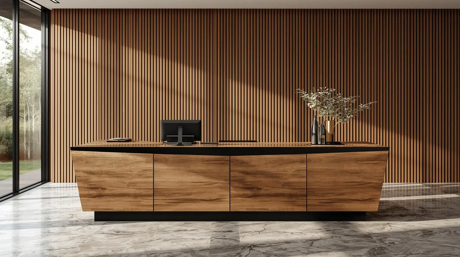 nội thất lễ tân 8 noi that le tan 3