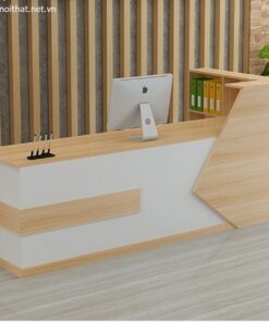 Quầy Lễ Tân Chữ L Cho Khách Sạn quay-le-tan-chu-l
