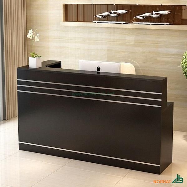 Quầy Lễ Tân Chữ L Chất Lượng Cao 7 Quầy lễ tân chữ L kiểu dáng mở rộng