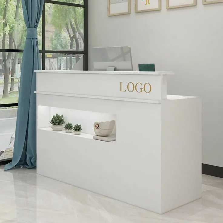 Quầy lễ tân đẹp đơn giản 6 Quầy lễ tân đẹp đơn giản, giá rẻ