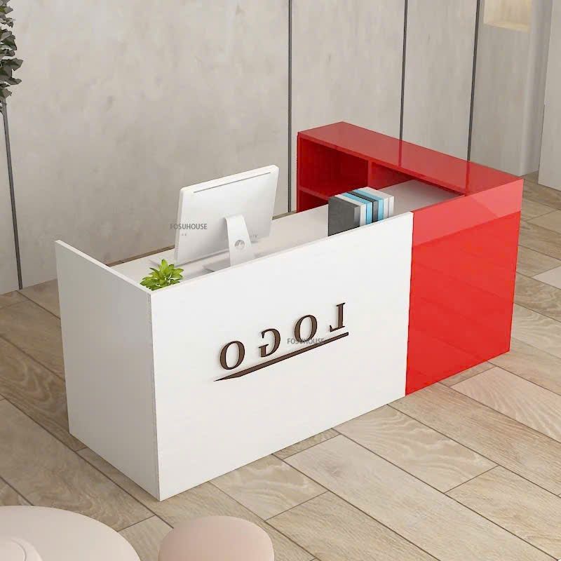 Quầy Lễ Tân Tiện Nghi 7 Quầy lễ tân dài sang trọng