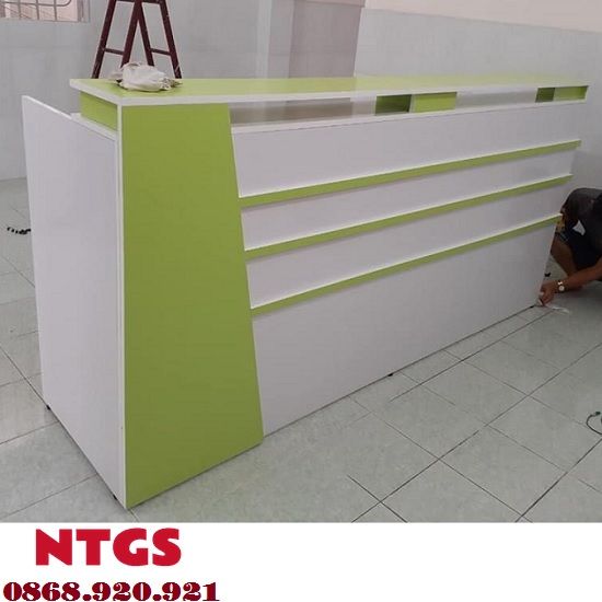 Quầy Reception Gỗ Công Nghiệp 5 Ảnh mẫu 1