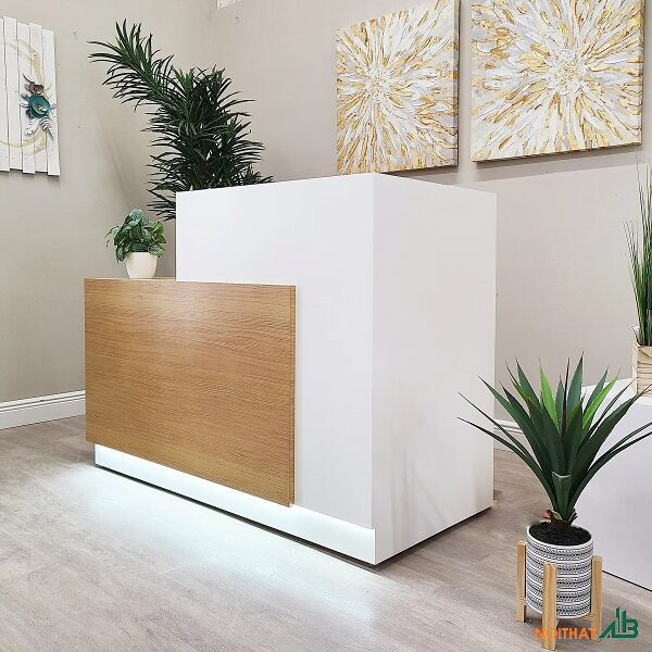 Quầy Lễ Tân Giá Rẻ 9 Quầy lễ tân nhỏ 1m2 giá rẻ