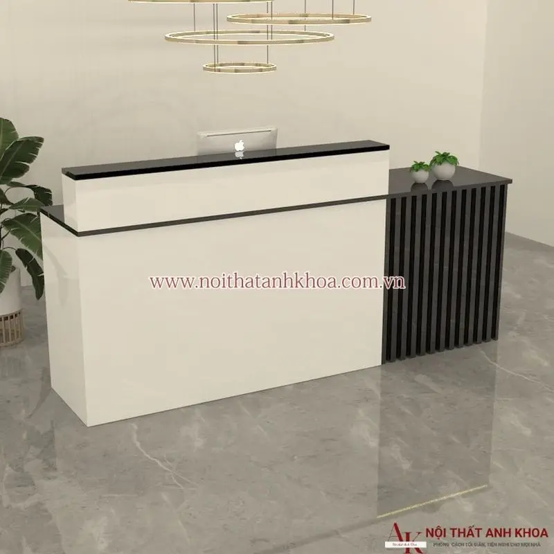 Quầy lễ tân đẹp phong cách tối giản 9 https://quayletan.info/wp-content/uploads/quay-le-tan-nho-dep-hien-dai-sang-trong-4.jpg