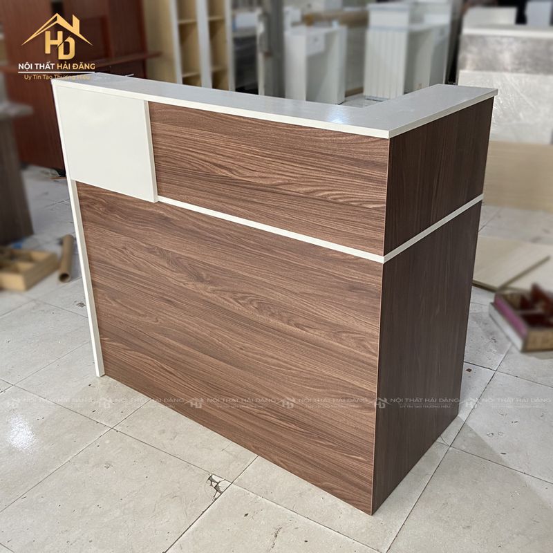 Quầy Lễ Tân Vân Gỗ 9 Quầy lễ tân 8