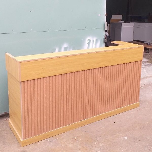 Quầy Lễ Tân Vân Gỗ 6 Quầy lễ tân OP Lam Sông Nhuа