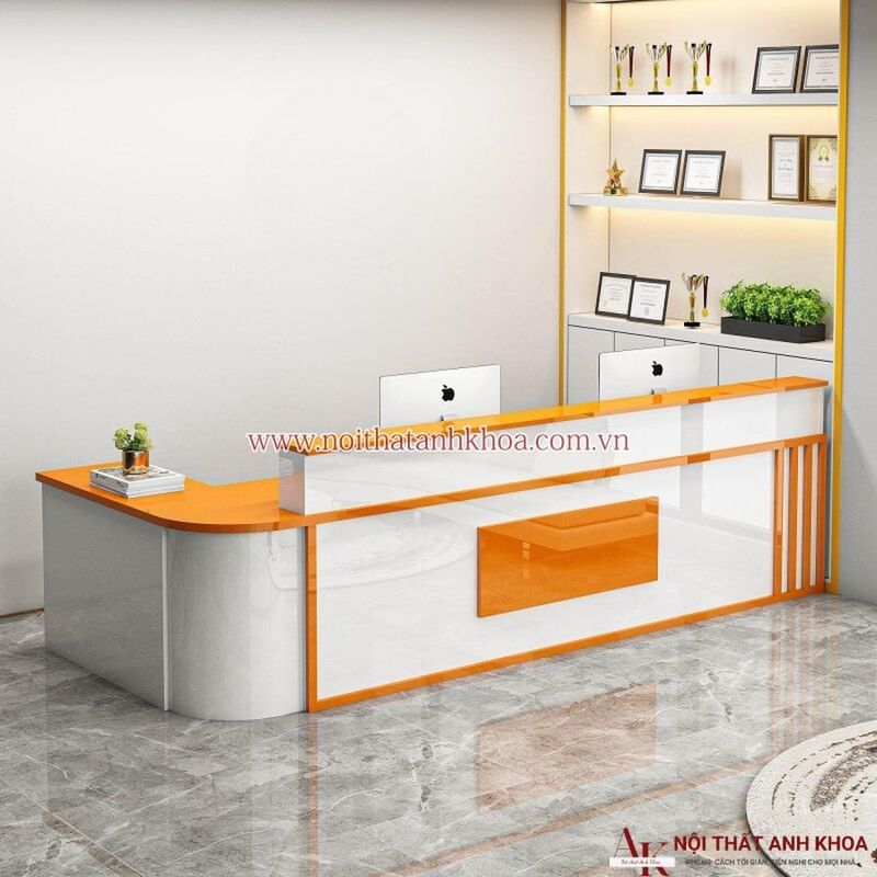 Quầy Lễ Tân Spa Giá Rẻ 6 Quầy lễ tân spa đẹp hiện đại giá rẻ