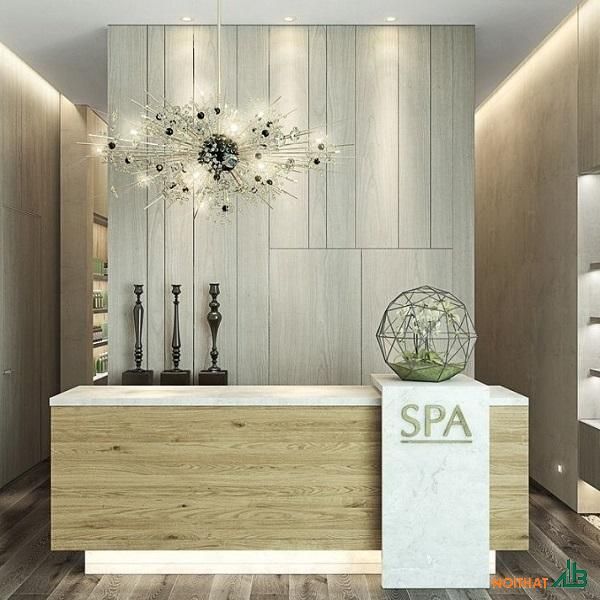 Cung Cấp Quầy Lễ Tân Spa 5 Quầy lễ tân spa cao cấp