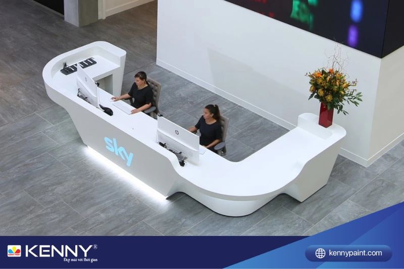 50 mẫu quầy lễ tân khách sạn sang trọng cho mọi quy mô 8 thiết kế quầy lễ tân 20