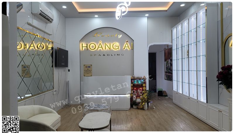 Quầy Lễ Tân Spa Đồng Nai 6 Quầy lễ tân trang nhã, hiện đại